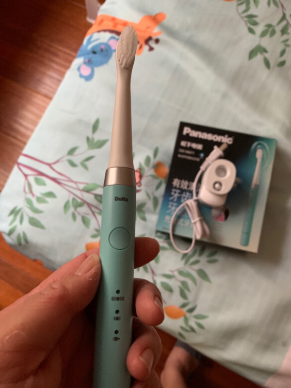 panasonic松下ewdm71充电式电动牙刷天竺蓝