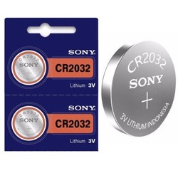 SONY 索尼 CR2032 纽扣电池 2粒装