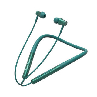 舒赫 NT3无线跑步运动蓝牙耳机5.0双耳项圈颈挂脖入耳式耳塞磁吸长续航线控耳麦适用安卓苹果手机小米 朝气绿