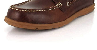 SEBAGO Liteside 男士帆船鞋 Brown Oiled Waxy Leather Bottom UK7