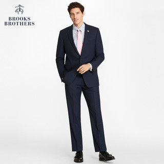 Brooks Brothers/布克兄弟男士绵羊毛暗纹西服套装套西商务