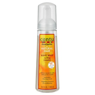 Cantu 乳木果油自然卷发护理摩丝 248ml