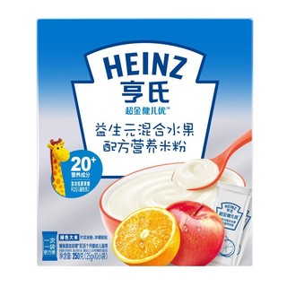 Heinz 亨氏 水果配方营养米粉 250g