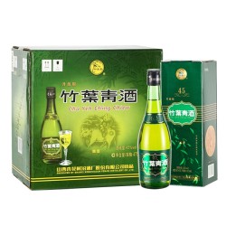 汾酒 竹叶青 露酒 牧童盒 竹叶青475ml*6瓶 45度 整箱装