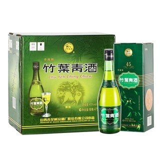 汾酒 牧童 竹叶青酒 45%vol 清香型白酒 475ml*6瓶 整箱装