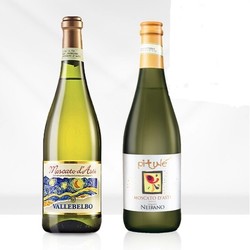 梵高星空莫斯卡托 DOCG 甜白葡萄酒 750ml*2瓶 + 皮图乐葡萄酒 750ml *2瓶