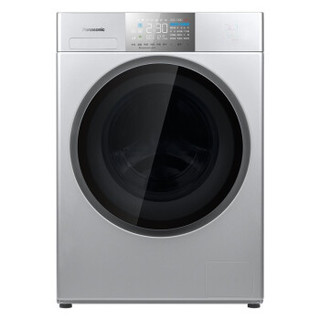 松下（Panasonic）新品爱妻号10公斤大容量滚筒洗衣机 XQG100-EG1D8（烘干款）