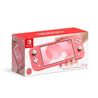 Nintendo 任天堂 Switch 掌上游戏机便携 Switch Lite主机 珊瑚粉色