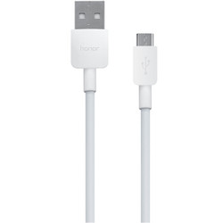 荣耀 原装USB数据线 充电线 连接线 安卓电源线 1米 白色 安卓Micro USB2.0接口通用