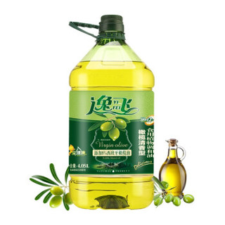 逸飞 食用油 橄榄食用调和油4.05L橄榄油植物油家用大桶装正品批发 *3件
