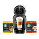 雀巢多趣酷思x星巴克 咖啡机家用全自动 新品尝鲜咖啡入门套组(含咖啡机MINIME黑色x1+星巴克胶囊x2)