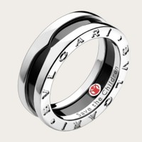 BVLGARI 宝格丽 Save The Children 慈善款 AN855770 黑陶瓷中性戒指