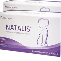 SanaExpert Natalis 孕妇叶酸鱼油营养套餐  DHA 60粒/瓶+叶酸 30粒/瓶  