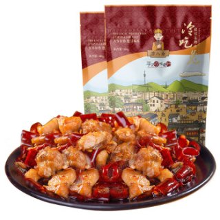 商品谭八爷冷吃兔肉麻辣味200g2袋