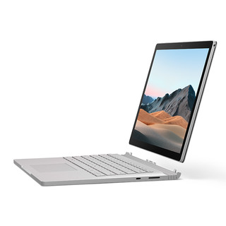 Microsoft 微软 Surface Book 3 13.5英寸 轻薄本 亮铂金(酷睿i7-1065G7、GTX 1650 Max-Q 4G、32GB、512GB SSD、3K、PixelSense触摸显示屏、SLK-00016)