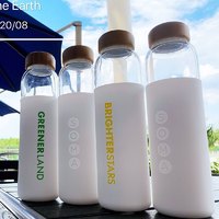 SOMA玻璃水瓶V2（500ml）-天空款