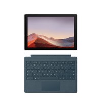 Microsoft 微软 Surface Pro 7 12.3英寸 Windows 10 平板电脑+灰钴蓝键盘(2736*1824dpi、酷睿i5-1035G4、8GB、128GB SSD、WiFi版、亮铂金、VDV-00009)