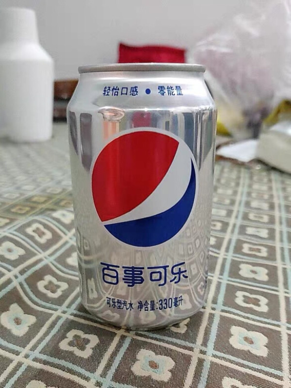 京东plus会员pepsi百事可乐轻怡无糖零卡汽水330ml12罐7件