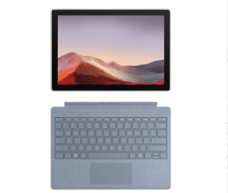 Microsoft 微软 Surface Pro 7 12.3英寸 二合一平板电脑 8GB+256GB WiFi版 典雅黑+木炭灰键盘