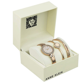 Anne Klein 安妮克莱因 AK/3574BHST 女士手表手镯套装