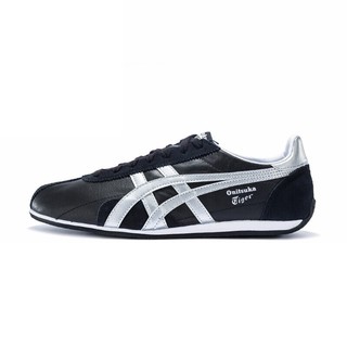 Onitsuka Tiger 鬼塚虎 RUNSPARK系列 男士休闲运动鞋 D201L-003 黑色 44.5