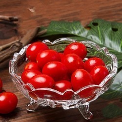 spz尚品志玻璃水果盘小号2只装