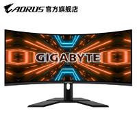 GIGABYTE 技嘉 AORUS G34WQC 21:9VA曲面显示器（3440 x 1440、1500R、HDR400、144Hz、90％DCI-P3）