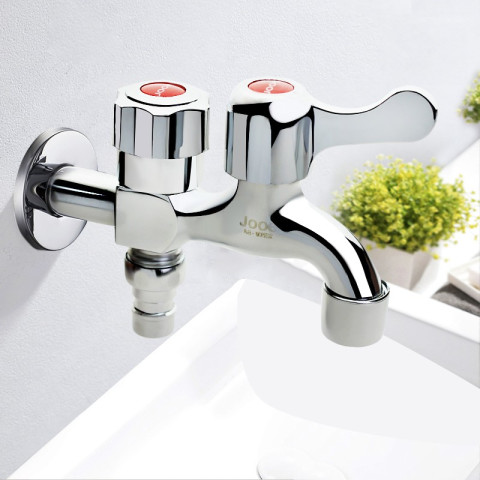 九邑洗衣机双头水龙头一进两出