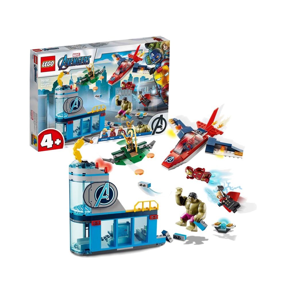 88viplego乐高超级英雄系列76152洛基之怒