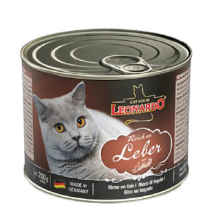 Leonardo 莱昂纳多 成猫专用 肝脏无谷配方猫罐头 200g
