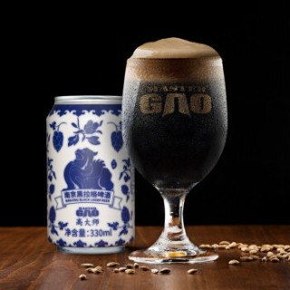 商品高大师南京黑拉格国产精酿啤酒330ml整箱 6听