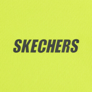 Skechers斯凯奇童装 2020夏季新款男女童短袖 时尚中大童儿童T恤L220K056 牡丹鹦鹉绿/00G6 110cm