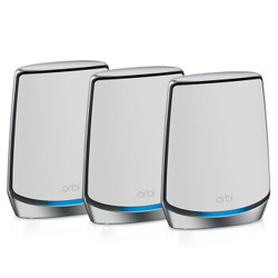 NETGEAR 美国网件  Orbi WiFi6 RBK853 AX18000M 布式高速路由器 三支装