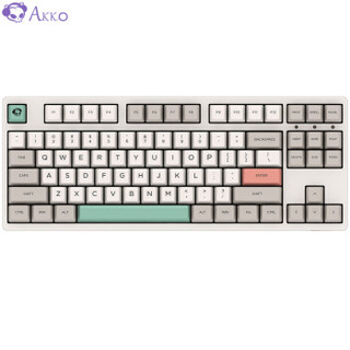 AKKO 3087 9009Retro机械键盘 游戏办公 有线 电竞 复古 PBT热升华 Cherry樱桃轴 87键-青轴