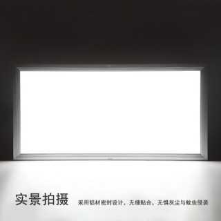 -lighting 雷士照明 NVC Lighting  Lighting照明 8210024A 嵌入式LED吸顶灯 白边30x60cm 正白光