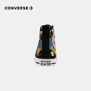 Converse 匡威童鞋儿童帆布鞋男CHUCK TAYLOR ALL STAR CAMP28-38 黑色 36