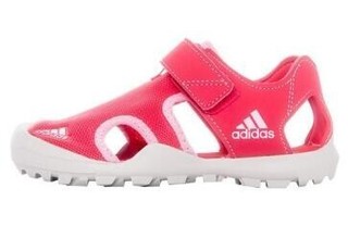 adidas 阿迪达斯 BC0702 儿童休闲运动鞋 粉色 28