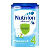 诺优能牛栏（Nutrilon）荷兰原装进口婴幼儿配方成长牛奶粉 纸桶装 4段 四段1-2岁 800g