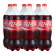 有券的上：可口可乐 Coca-Cola 汽水 碳酸饮料 2L*6瓶 可口可乐公司出品 *3件