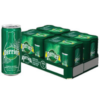 移动端：Perrier 巴黎水 天然气泡矿泉水 原味 330ml*24罐