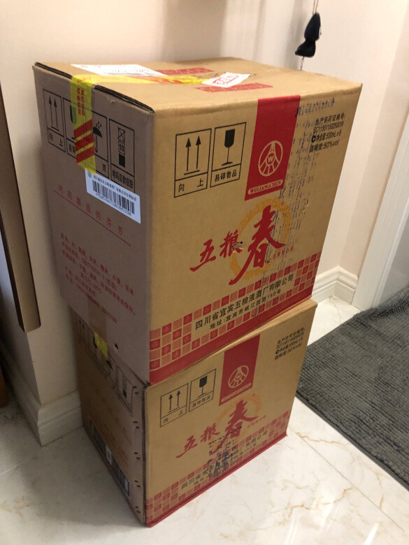 五粮液公司出品五粮春50度整箱特惠装浓香型高度白酒500ml6瓶6件