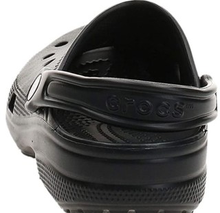 crocs 卡骆驰 Classic 中性洞洞鞋 Noir EU 37.5 黑色