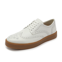 clarks 其乐 261494237 Hero Limit 布洛克雕花乐福鞋 白色 38