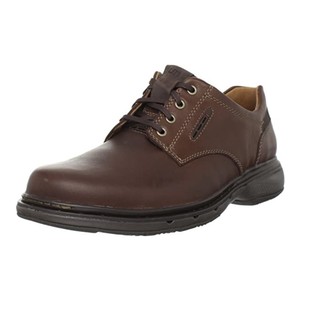 Clarks Un.Centre 男士休闲鞋 Brown Leather US8.5