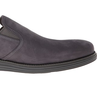 COLE HAAN LunarGrand 男款休闲皮鞋 Dark Gray US7.5