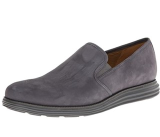 COLE HAAN LunarGrand 男款休闲皮鞋 Dark Gray US7.5