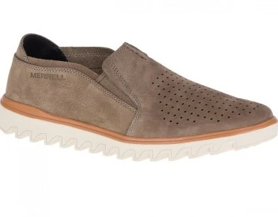 MELLER 男士一脚蹬休闲鞋 棕色 40