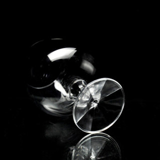 BOHEMIA捷克波西米亚进口水晶玻璃红酒杯高脚杯 钻石葡萄酒杯白兰地杯啤酒杯礼盒装 透明250ml(单只) 250ml