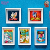 soapstudio 猫和老鼠 美术馆系列磁贴画迷你艺术画盲盒 随机1款
