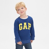 Gap 盖璞 男童LOGO卫衣